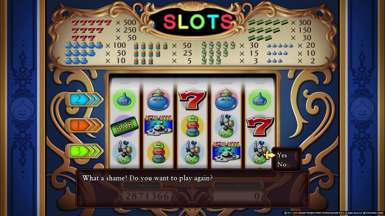 Dragon Quest 8 Red Slot Machine